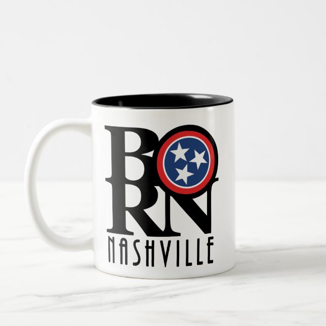 Tasse 2 Couleurs NÉ Nashville (Gauche)