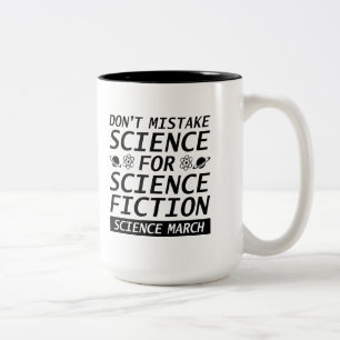 Tasse 2 Couleurs Ne pas confondre science