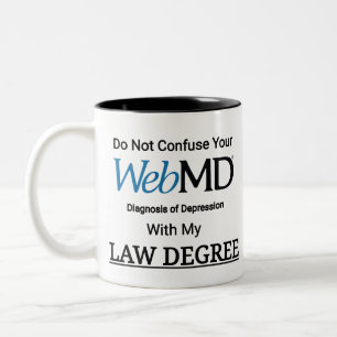 Tasse 2 Couleurs Ne pas confondre votre diagnostic WebMD de dépress