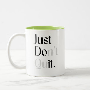 Tasse 2 Couleurs Ne quittez pas