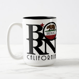 Tasse 2 Couleurs NÉ Sausalito CA 15oz