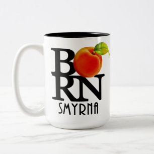 Tasse 2 Couleurs NÉ Smyrna Géorgie 15oz
