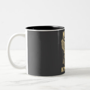 Tasse 2 Couleurs Ne Sous-Estimez Jamais Le Pouvoir Du Chevalier
