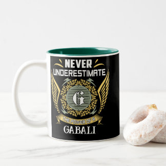 Tasse 2 Couleurs Ne sous-estimez jamais le pouvoir d'un Gabali
