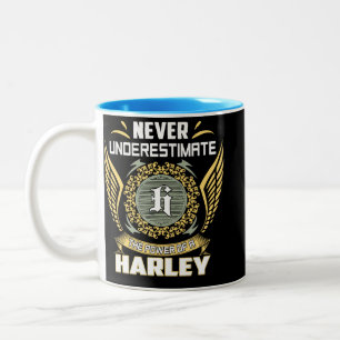 Tasse 2 Couleurs Ne sous-estimez jamais le pouvoir d'un Harley