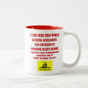 TASSE 2 COULEURS NE T'EN PRENDS PAS POUR MOI