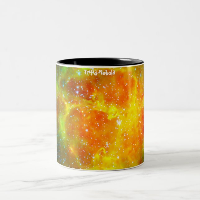 Tasse 2 Couleurs Nébuleuse de la Trifide (Centre)