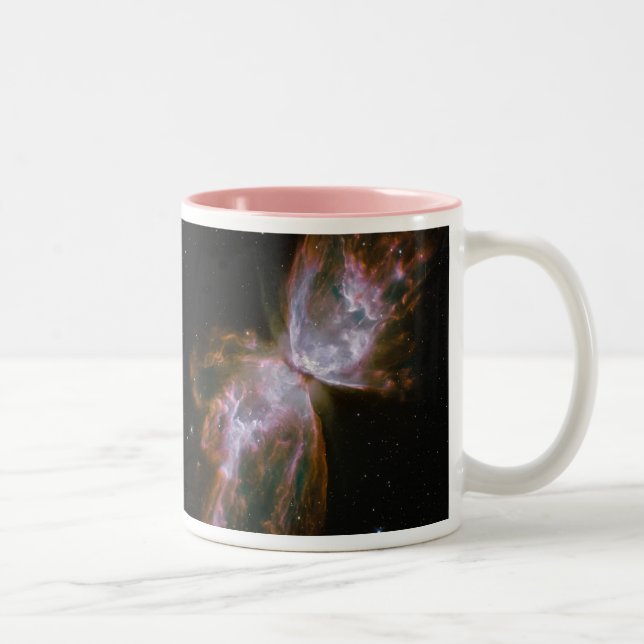 Tasse 2 Couleurs Nébuleuse papillon NGC 6302 (Droit)