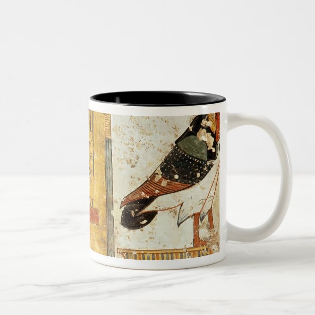 Tasse 2 Couleurs Nefertari jouant le senet (Droit)