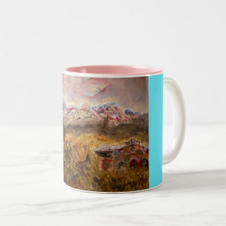 Tasse 2 Couleurs Neige de père Noël
