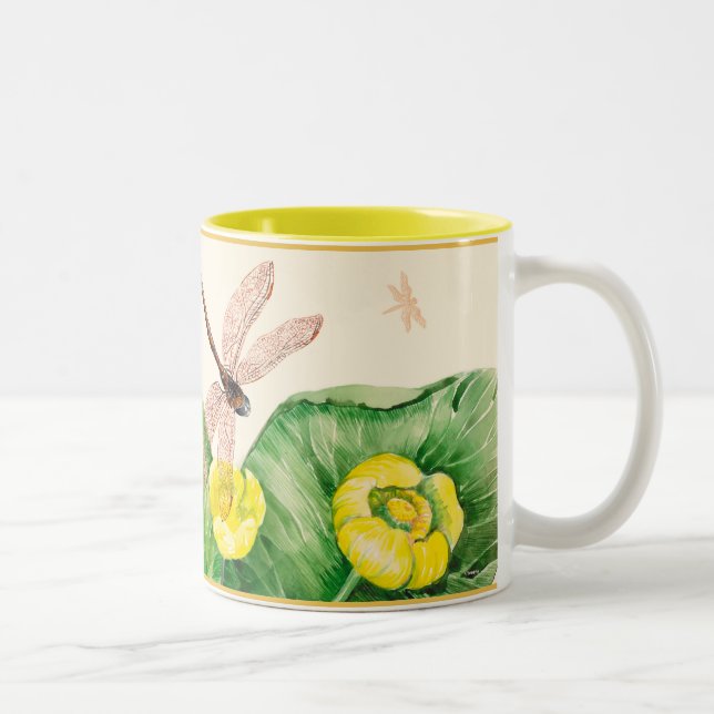 Tasse 2 Couleurs nénuphar (Droit)