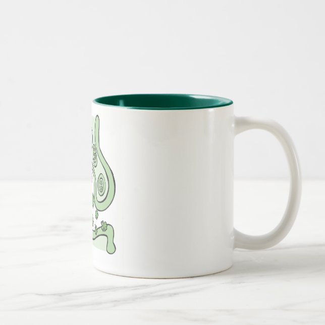 Tasse 2 Couleurs Neurotransmetteurs Clover (Droit)