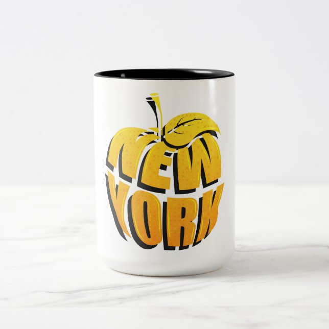 Tasse 2 Couleurs New York (Centre)