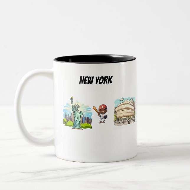 Tasse 2 Couleurs New York (Gauche)