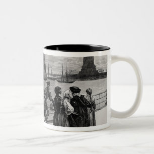 Tasse 2 Couleurs New York - accueil à la terre de la liberté