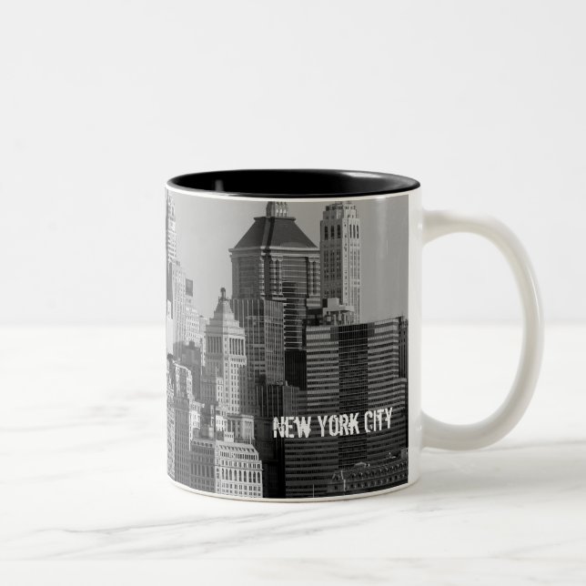 Tasse 2 Couleurs New York City (Droit)
