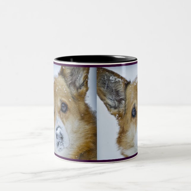 Tasse 2 Couleurs Nez de neige de CORGI (Centre)