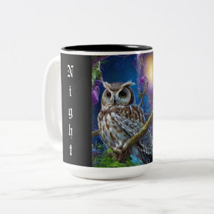 Tasse 2 Couleurs Night owl