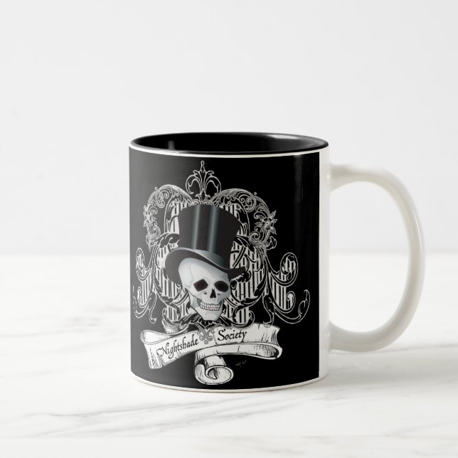 Tasse 2 Couleurs Nightshade Society (Couleurs foncées) (Droit)