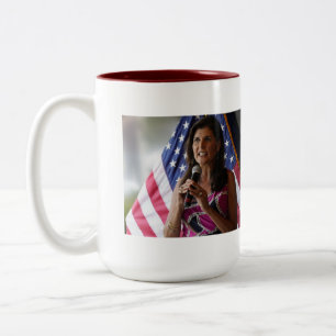Tasse 2 Couleurs Nikki Haley, Président