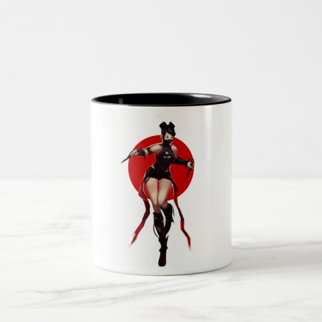 Tasse 2 Couleurs Ninja (Centre)