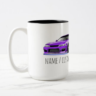 Tasse 2 Couleurs Nissan Silvia S14 Zenki JDM Automo réglée et abais