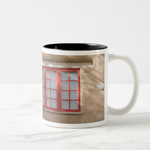 Tasse 2 Couleurs NM, Nouveau-Mexique, Santa Fe, Canyon Road, légend