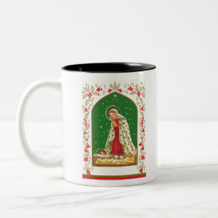 Tasse 2 Couleurs NOB165 Mary et bébé Jesus.tif