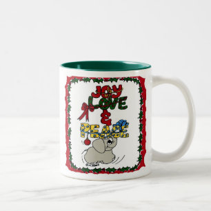 TASSE 2 COULEURS NOËL