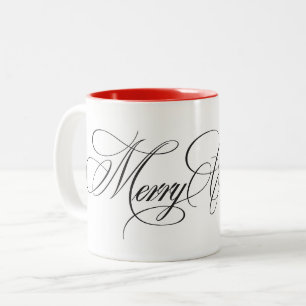 Tasse 2 Couleurs Noël Élégance Émeraude Enchantée