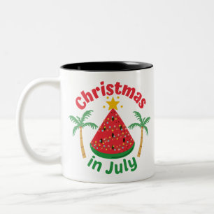 TASSE 2 COULEURS NOËL EN JUILLET