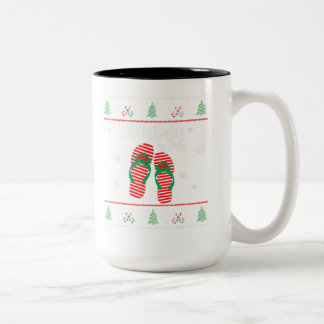 Tasse 2 Couleurs Noël En Juillet Vilain Noël Été