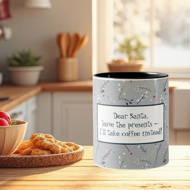 Tasse 2 Couleurs Noël festif amusant (Créateur téléchargé)