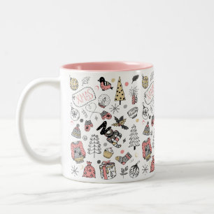 Tasse 2 Couleurs Noel Xmas Nouveautés