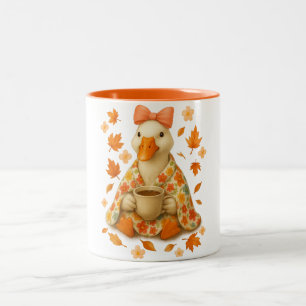 Tasse 2 Couleurs Nœud Coquette d'Oie avec Couverture Café  Vibratio