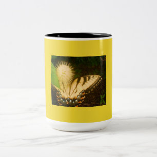 Tasse 2 Couleurs Noir et jaune jaunes de monarque