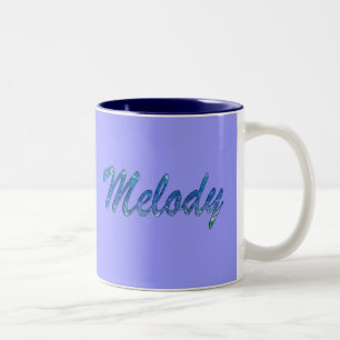 Tasse 2 Couleurs Nom de la mélodie Objet cadeau de marque