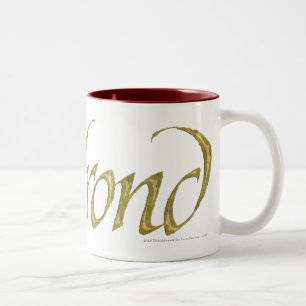 Tasse 2 Couleurs Nom ELROND™ Texté