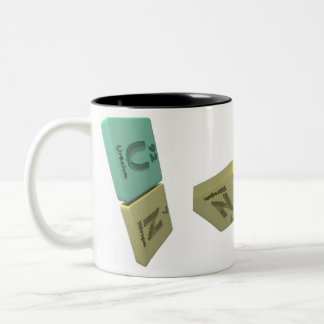 Tasse 2 Couleurs Nom-ONU-U-N-uranium-Azote