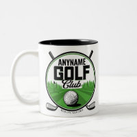 NOM personnalisé Golfing Pro Golf Club Player