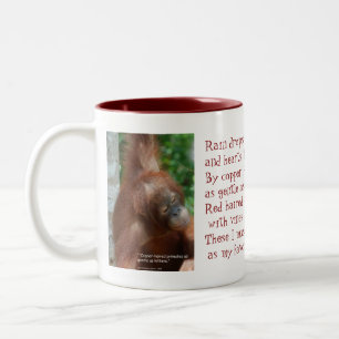 Tasse 2 Couleurs Nommez mon amoureux des animaux préféré