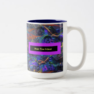 Tasse 2 Couleurs Nommez votre poison