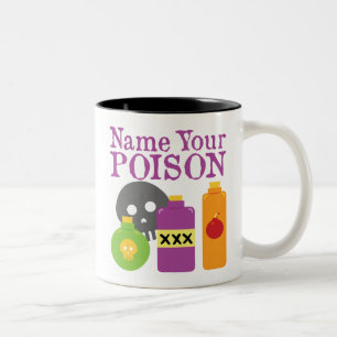 Tasse 2 Couleurs Nommez votre poison