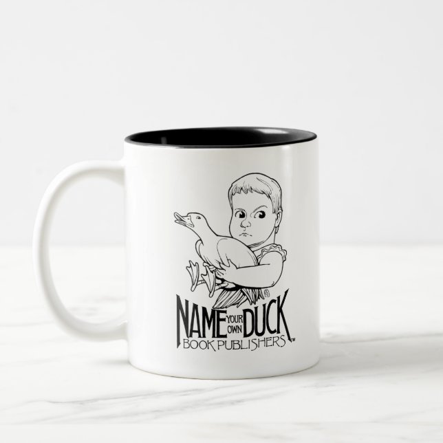 Tasse 2 Couleurs NomVotrePropreCanard (Gauche)