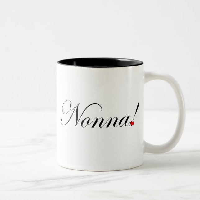 Tasse 2 Couleurs Nonna ! (Droit)