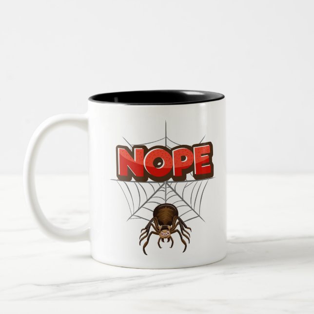 Tasse 2 Couleurs nope (Gauche)