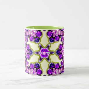 Tasse 2 Couleurs NORA ~ Bijoux de costume vintage personnalisés ~