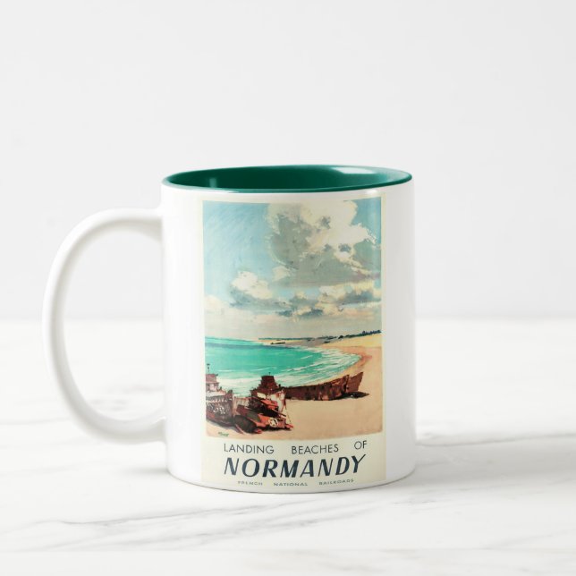 TASSE 2 COULEURS NORMANDIE (Gauche)