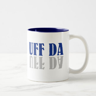 Tasse 2 Couleurs Norvégien suédois scandinave drôle d'UFF DA