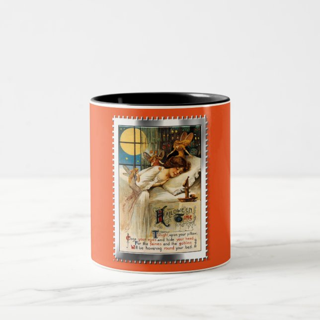 Tasse 2 Couleurs Nostalgale Halloween Swood Goblins et fées (Centre)